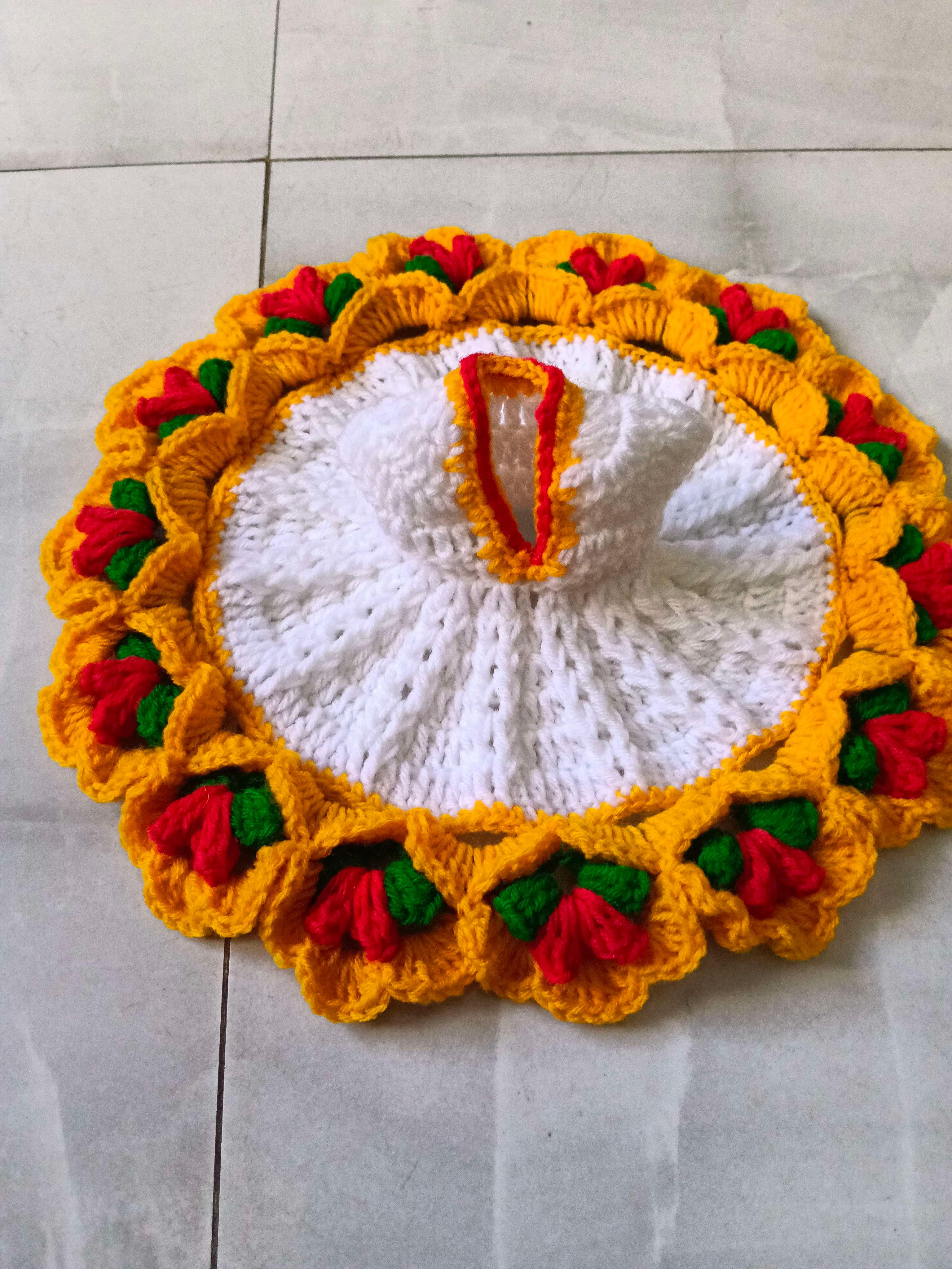 Little Princess Crochet Dress - Image 1